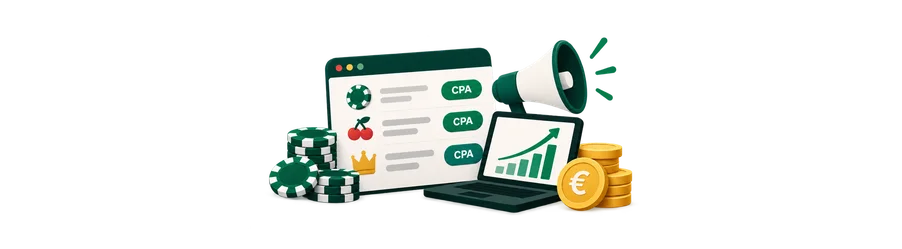 Casino affiliate med CPA, programmer og markedsføring